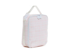 Load image into Gallery viewer, TRVL Insulated Lunch Bag- Pimlico Plaid Pink