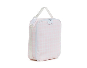 TRVL Insulated Lunch Bag- Pimlico Plaid Pink