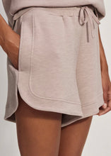 Load image into Gallery viewer, Varley Taupe Marl Ollie High Rise Short 3.5