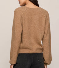 Load image into Gallery viewer, Z Supply Golden Caramel Westmont Henley Sweater