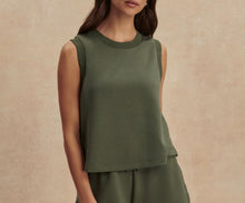 Load image into Gallery viewer, Varley Shea Crop Tank- Thyme
