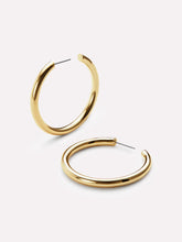 Load image into Gallery viewer, Ana Luisa Hoop Earrings- Tia Medium Gold
