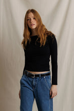 Load image into Gallery viewer, Perfect White Tee Jersey LS Tee True Black