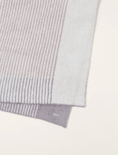 Load image into Gallery viewer, Barefoot Dreams CC Texture Stripe Throw-Taupe Multi