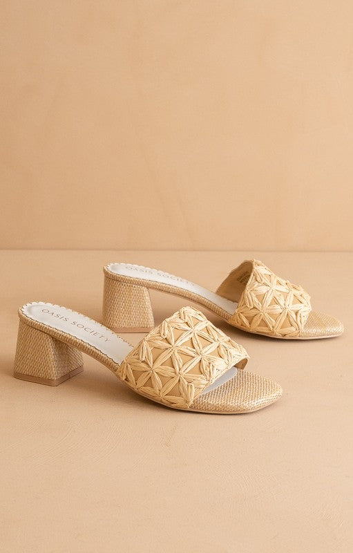 Natural Perforated Sandal