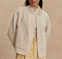 Load image into Gallery viewer, Varley Khai Cropped Jacket- Birch Marl