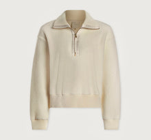 Load image into Gallery viewer, Varley Roselle Half Zip Fleece- Egret
