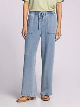 Load image into Gallery viewer, Blue Chambray Drawstring Pants