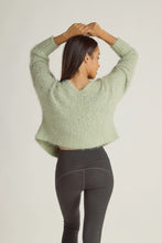 Load image into Gallery viewer, Faceplant Plush Bed Jacket Sage