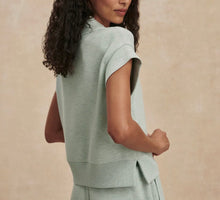 Load image into Gallery viewer, Varley Gracee V-Neck Tank- Mint Green Marl