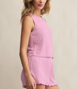 Z Supply Violet Gem Sloane Rib Tank