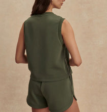 Load image into Gallery viewer, Varley Shea Crop Tank- Thyme