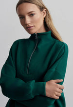 Load image into Gallery viewer, Varley Hawley Half Zip Sweat-Forest