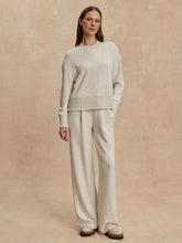 Load image into Gallery viewer, Varley The Wide Leg Pant 28- Ivory Marl