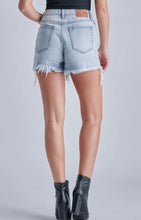 Load image into Gallery viewer, Hidden Light Blue Sofie Denim Mom Short