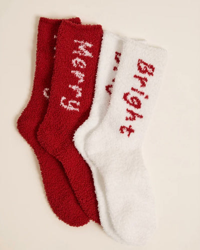 Z Supply Bright & Merry 2-Pack Socks