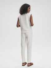 Load image into Gallery viewer, Varley Ivory Marl Vicky Button Gilet