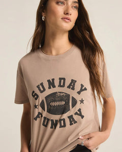 Z Supply Latte Sunday Funday Tee