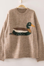 Load image into Gallery viewer, Duck Sweater Mocha