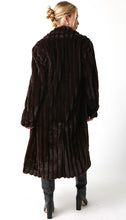 Load image into Gallery viewer, Brown Faux Fur Long Coat
