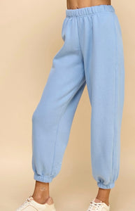 Baby Blue HW Sweat Joggers