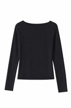 Load image into Gallery viewer, Perfect White Tee Jersey LS Tee True Black