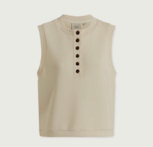 Load image into Gallery viewer, Varley Marla Button Placket Tank- Pristine