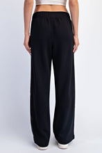 Load image into Gallery viewer, Black Modal/Satin Pullover + Pant Set