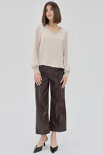 Load image into Gallery viewer, Coffee Bean Leather Pant