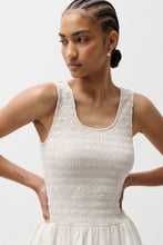 Load image into Gallery viewer, Pistola Soft White Ilona Bubble Hem Dress