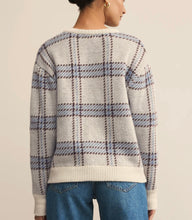 Load image into Gallery viewer, Z Supply Natural Junction Plaid Sweater Top