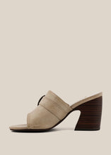 Load image into Gallery viewer, Ivory Buckle Giselle Heel