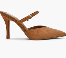 Load image into Gallery viewer, DV by Dolce Vita Camel Suede Geanie Heel