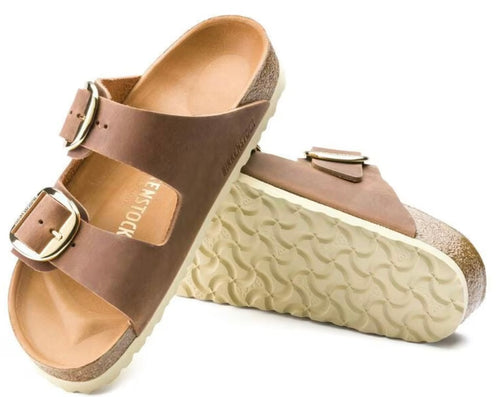Birkenstock Arizona Big Buckle Cognac Leather