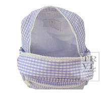 Load image into Gallery viewer, TRVL Mini Backpacker-Gingham Lilac