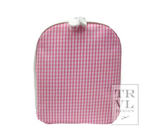 Load image into Gallery viewer, TRVL Bring It Bag-Gingham Pink