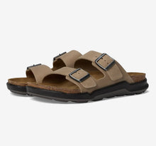 Load image into Gallery viewer, Birkenstock Arizona Men’s Rugged Crosstown Sandal in Tobacco Brown