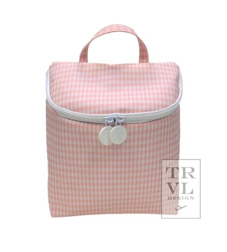TRVL Take Away Insulated Bag-Gingham Taffy