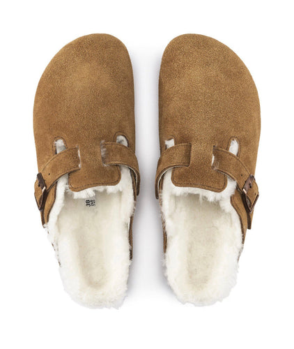 Birkenstock Boston Shearling Mink Color Clog
