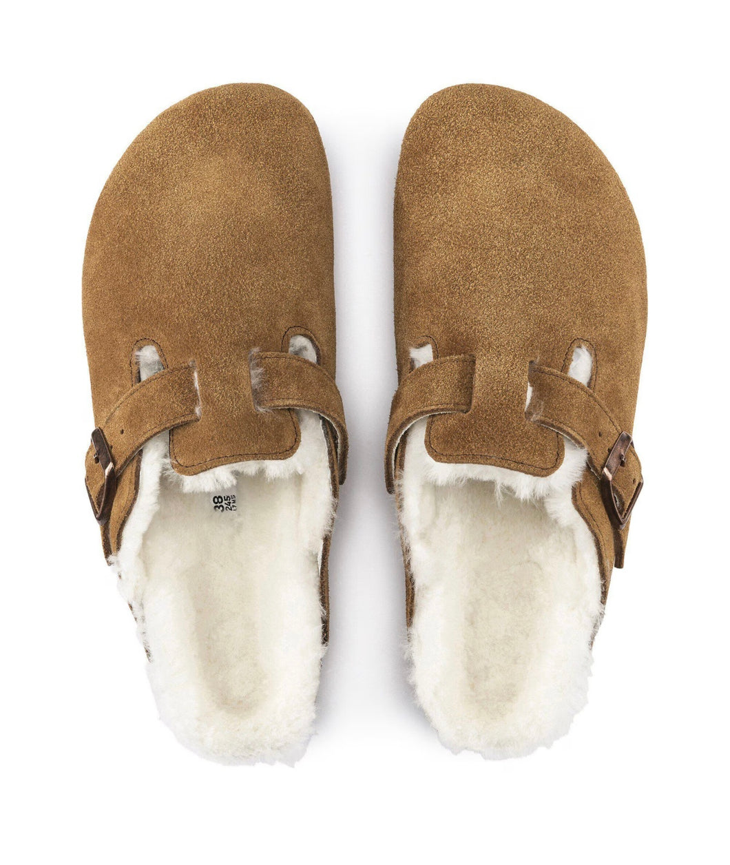 Birkenstock Boston Shearling Mink Color Clog