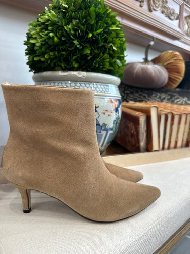 Matisse Hazelnut Suede Heel Boot