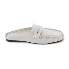 Matisse Porta Gray Suede Loafer Slide