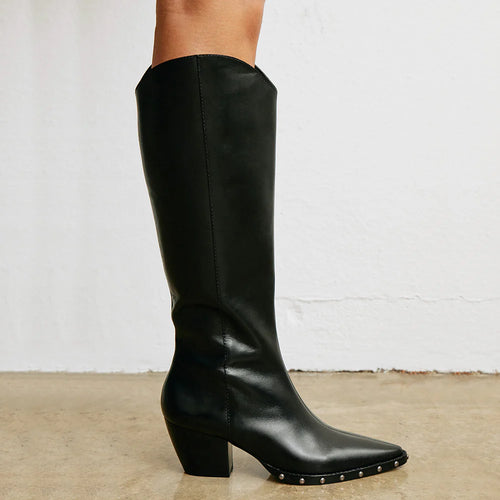 Matisse Judd Black Leather Boot