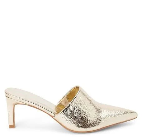 BEACH Garret Gold Heeled Slide
