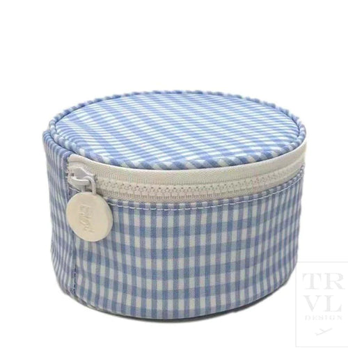 TRVL- Roundup Jewel Case Gingham Mist