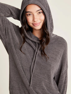Barefoot Dreams Mineral CCUL Funnel Neck Hooded Pullover