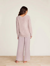 Load image into Gallery viewer, Barefoot Dreams CC Lite V-Neck Seamed Pullover-Pink Clay