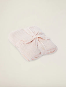 Barefoot Dreams Cozychic Ribbed Baby Blanket-Pink