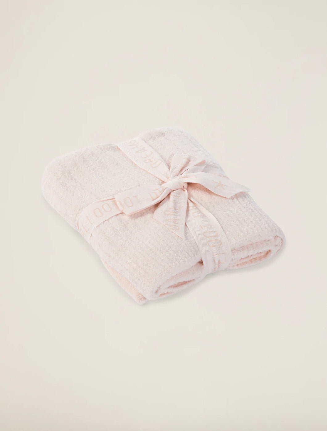 Barefoot Dreams Cozychic Ribbed Baby Blanket-Pink