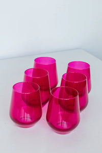 Estelle Stemless Wine Glass-Set of 6